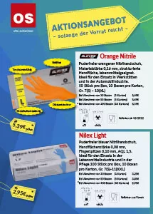 Orange Nitril + Nilex Light Orange Nitril + Nilex Light